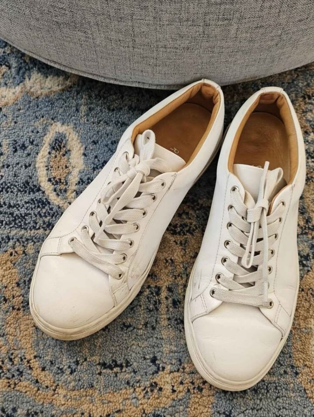 Thursday Boot Company White Low Top Sneaker Genuine Leather